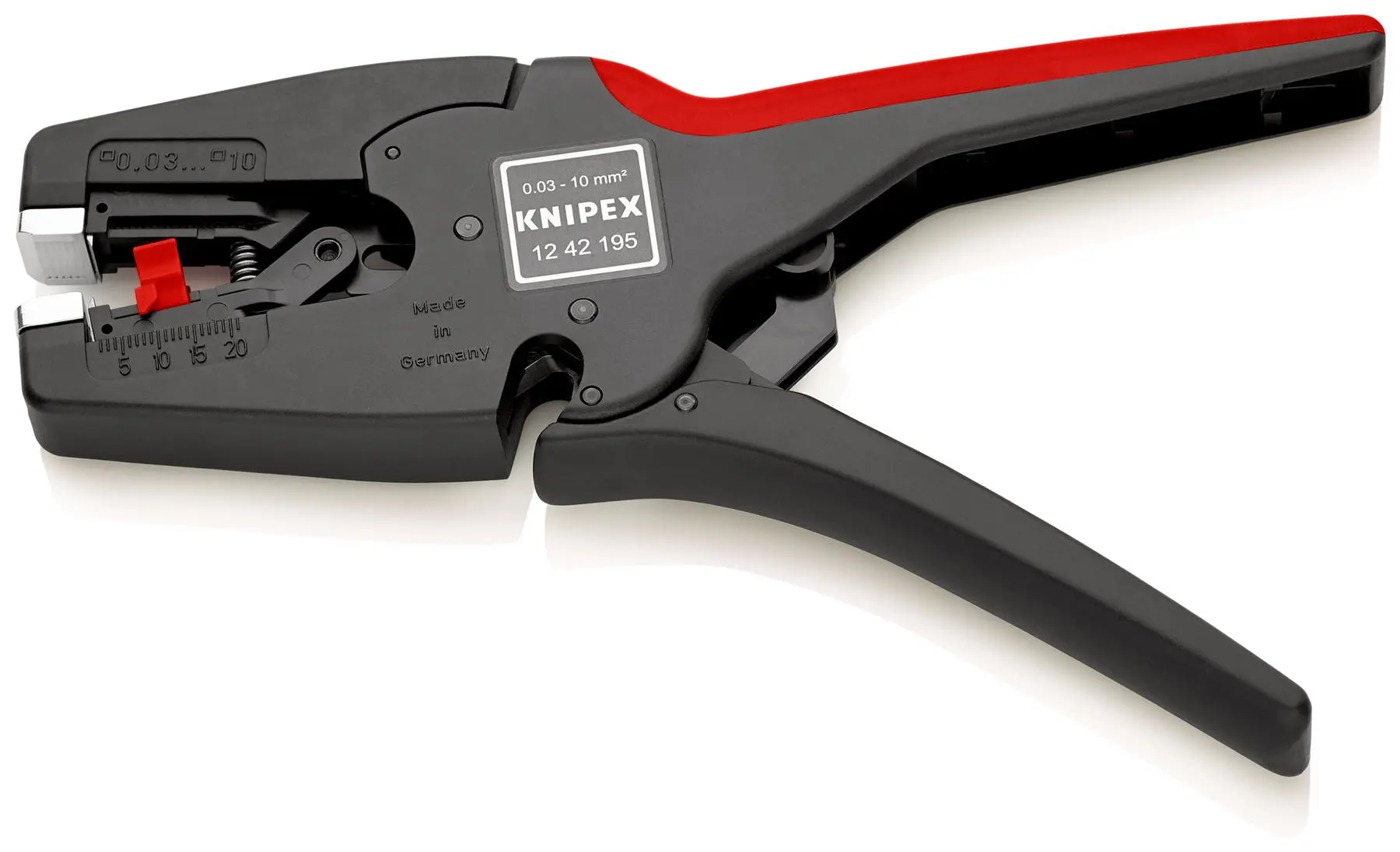 KNIPEX MultiStrip 10 Automatic Insulation Stripper 195mm Wire Stripping Pliers 12 42 195 SB - Image 2