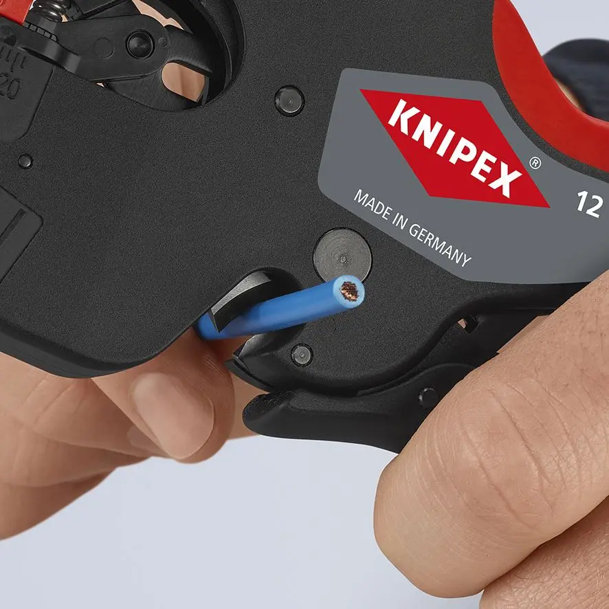 Knipex NexStrip 190mm Multi Tool for Electricians 0.03-10mm Non Slip Handles 12 72 190 - Image 8