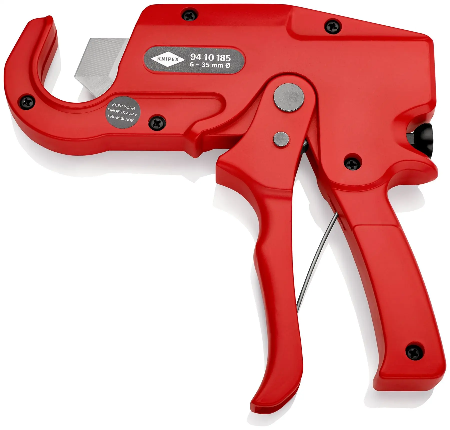 KNIPEX Pipe Cutter for Plastic Conduit Pipes Electrical Installation Work 185mm 6-35mm Capacity 94 10 185 - Image 5