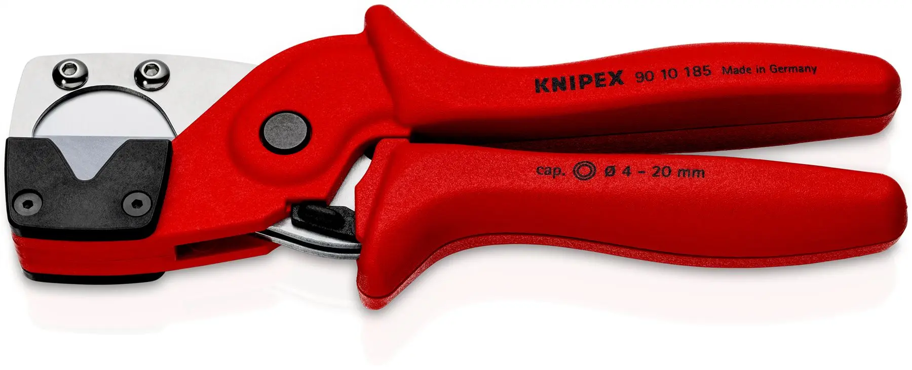 Knipex Pipe Cutters Cutting Pliers for Multilayer and Pnuematic Hoses 4-20mm Capacity 90 10 185 SB - Image 2