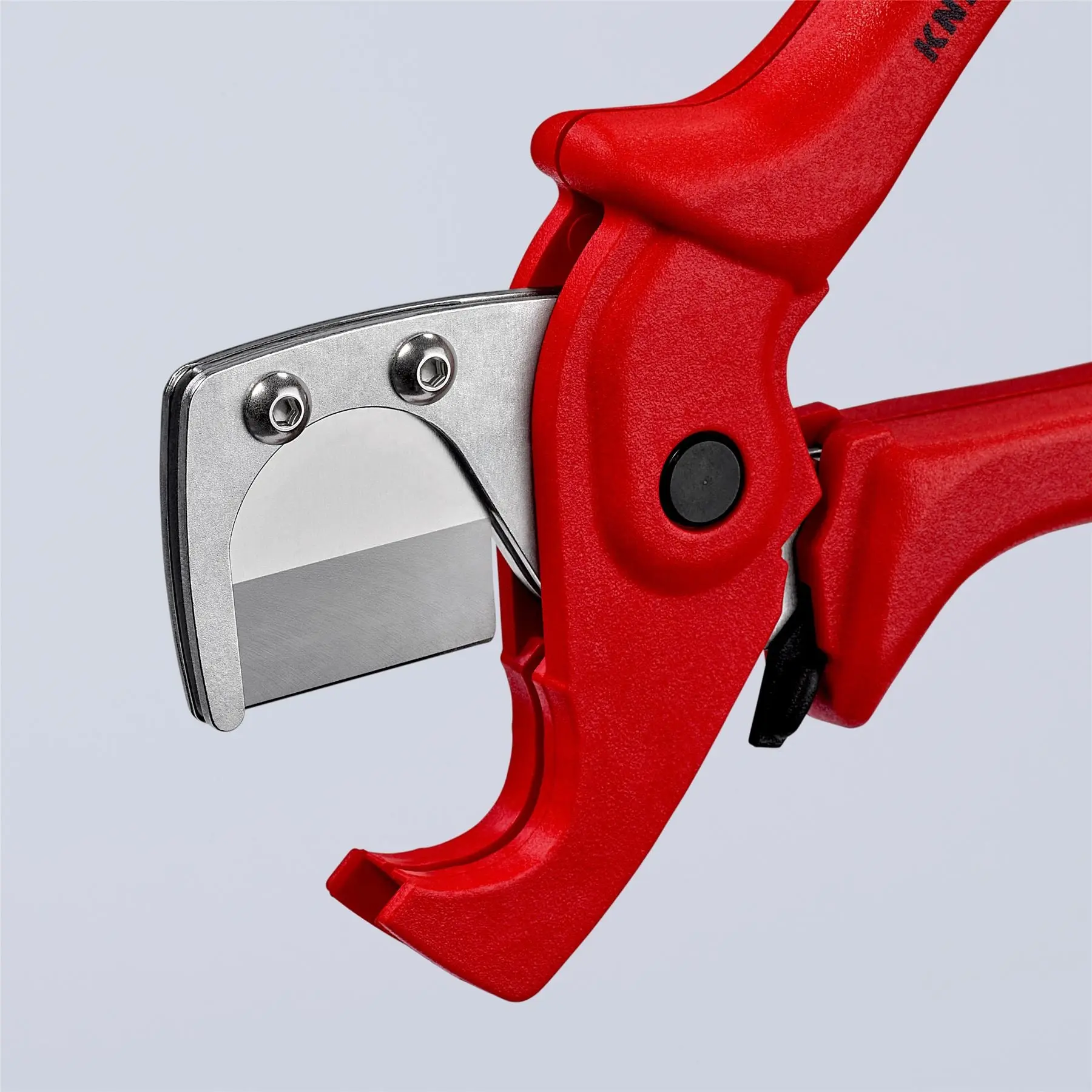 Knipex Plastic Pipe Cutters for Composite Pipes 185mm 90 25 185 - Image 4