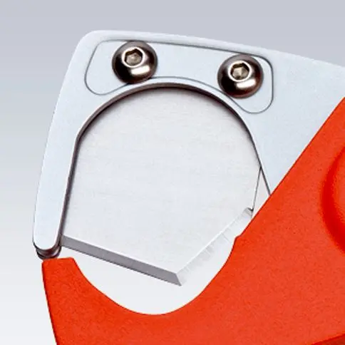 KNIPEX PlastiCut Cutter for Flexible Hoses and Plastic Conduit Pipe 185mm 25mm Capacity 90 20 185 SB - Image 5