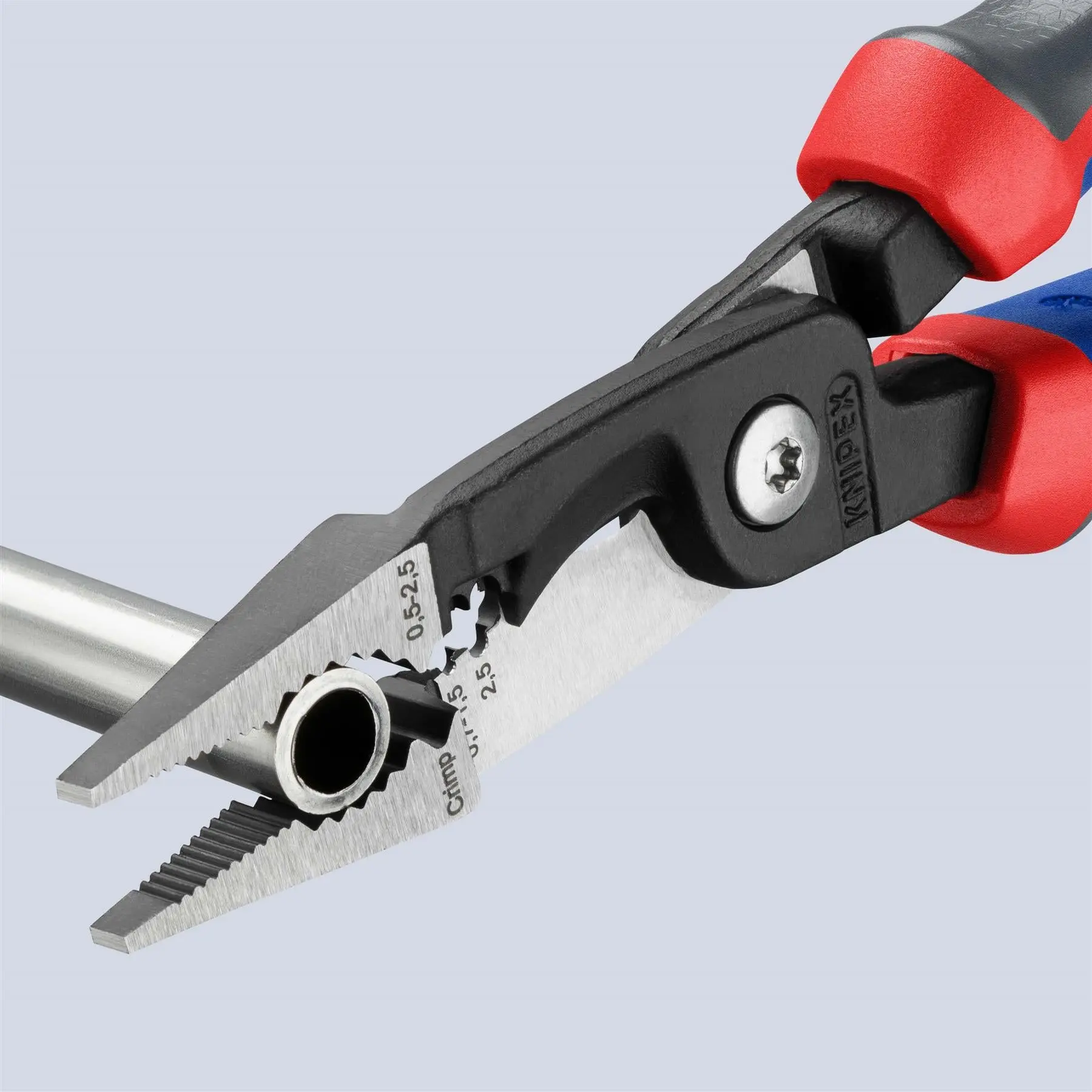 KNIPEX Pliers for Electrical Installation 200mm Multi Component Grips 13 82 200 - Image 4