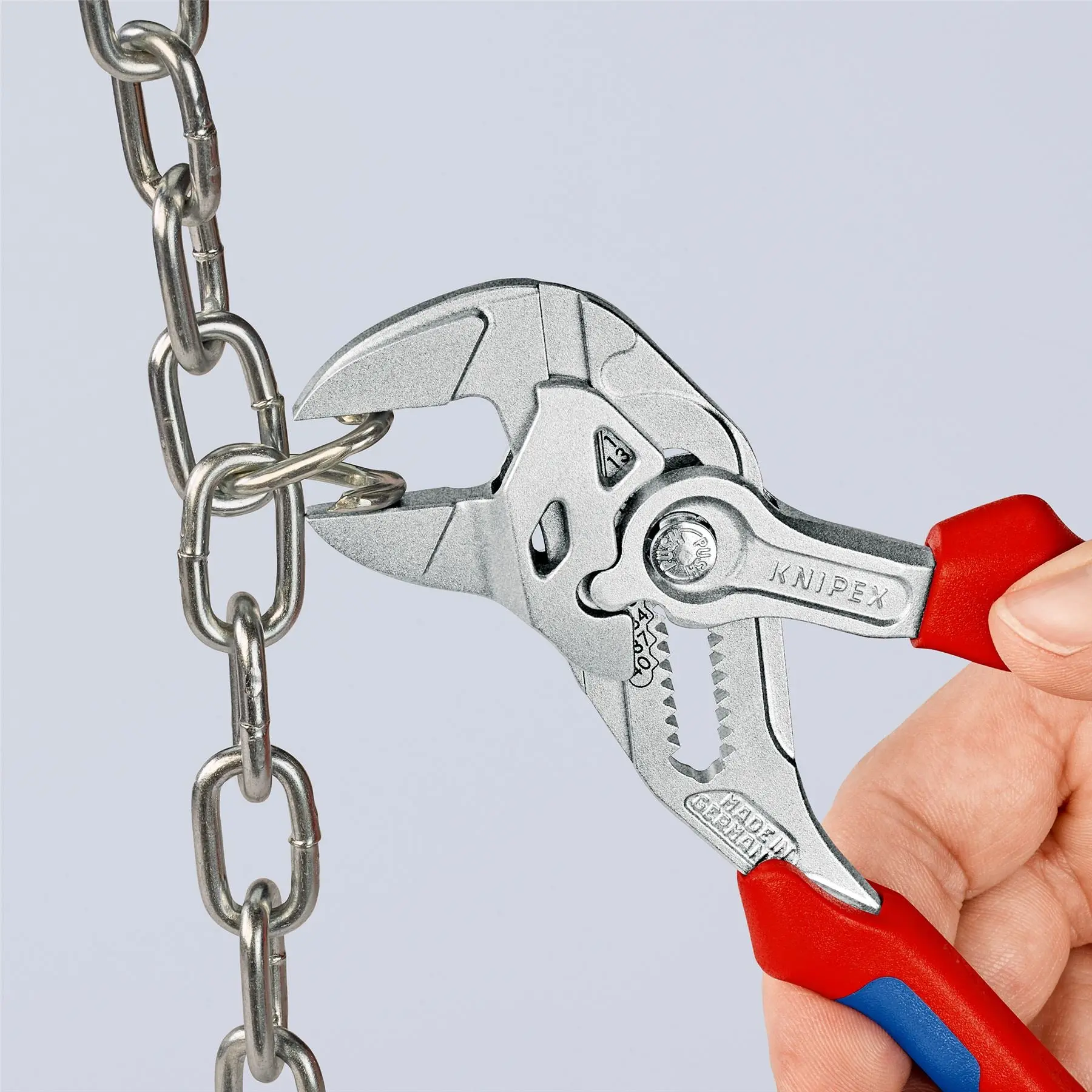 KNIPEX Pliers Wrench Adjustable Grips Push Button 100-400 mm Choose Size - Image 13