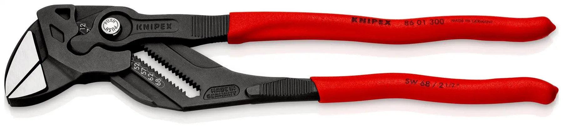 KNIPEX Pliers Wrench Adjustable Grips Push Button 100-400 mm Choose Size - Image 190
