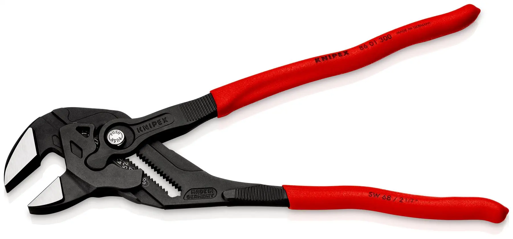 KNIPEX Pliers Wrench Adjustable Grips Push Button 100-400 mm Choose Size - Image 192