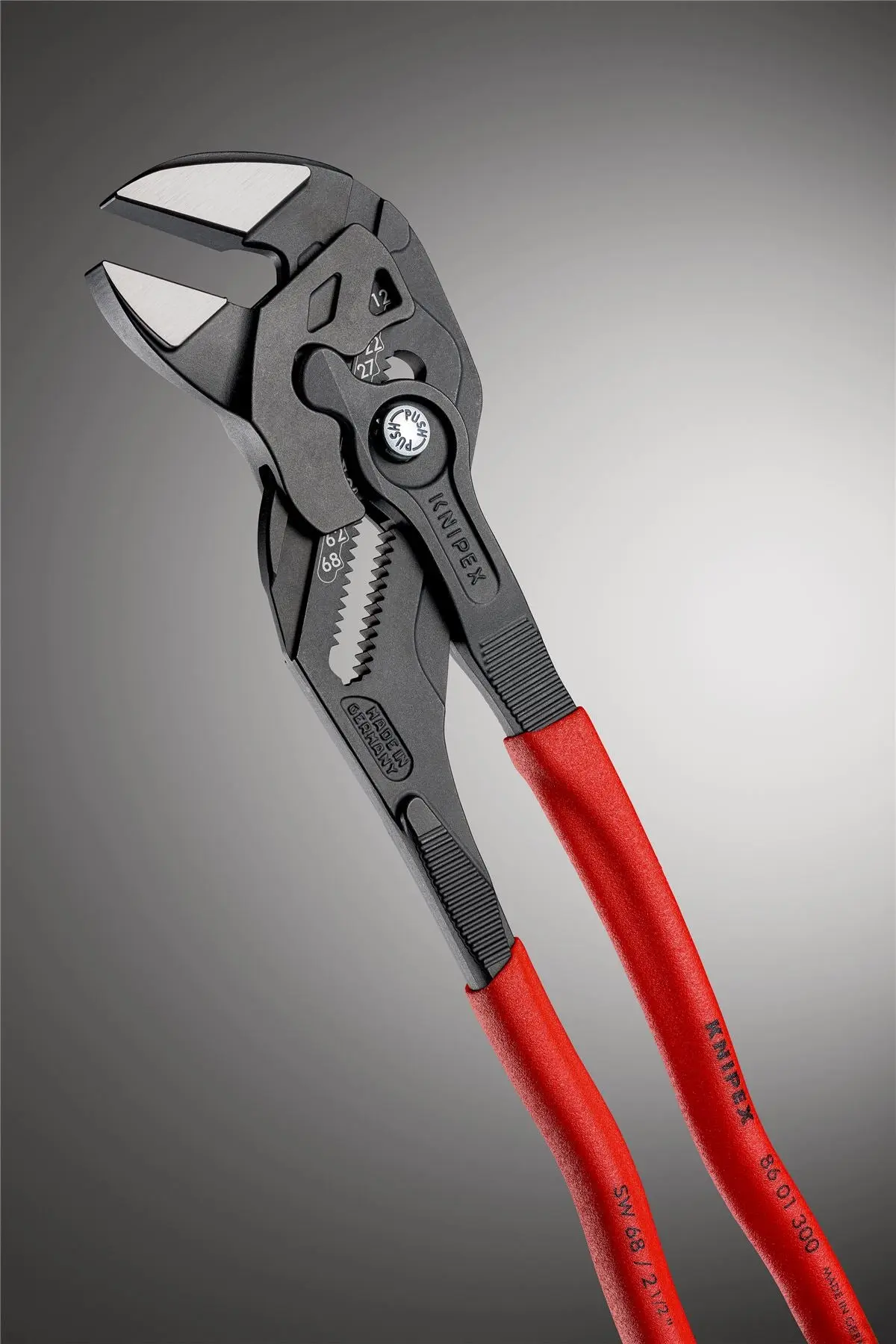 KNIPEX Pliers Wrench Adjustable Grips Push Button 100-400 mm Choose Size - Image 193