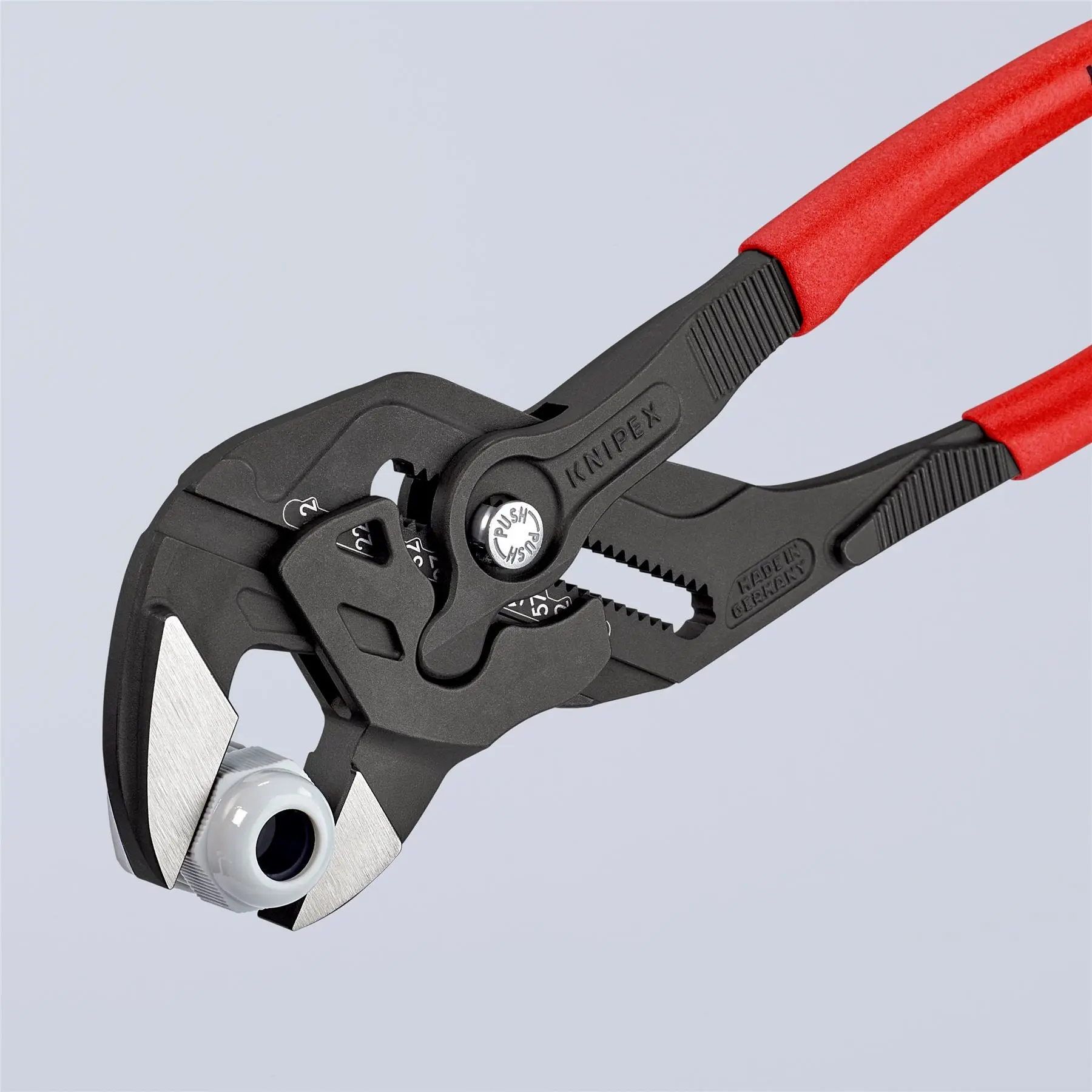 KNIPEX Pliers Wrench Adjustable Grips Push Button 100-400 mm Choose Size - Image 196