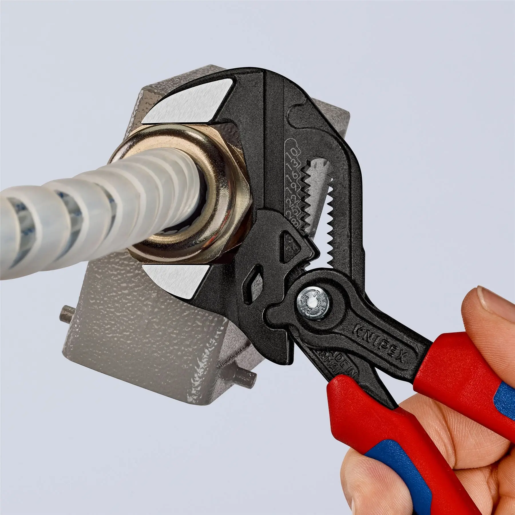 KNIPEX Pliers Wrench Adjustable Grips Push Button 100-400 mm Choose Size - Image 26