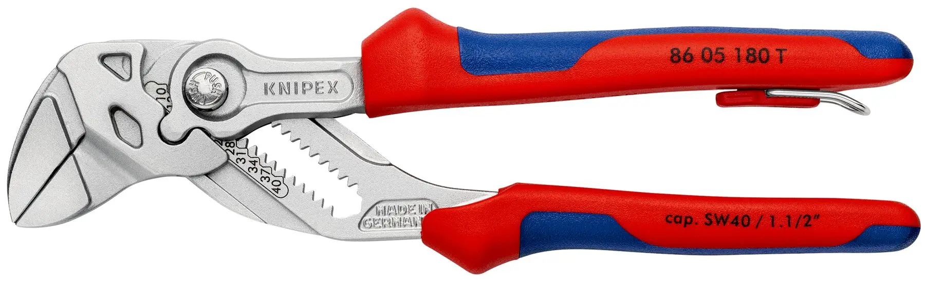 KNIPEX Pliers Wrench Adjustable Grips Push Button 100-400 mm Choose Size - Image 34