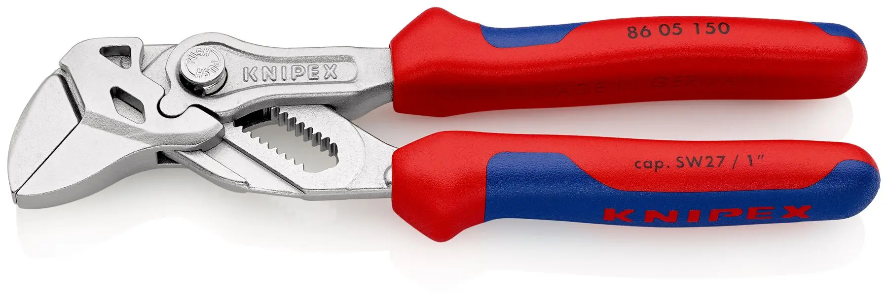 KNIPEX Pliers Wrench Adjustable Grips Push Button 100-400 mm Choose Size - Image 40