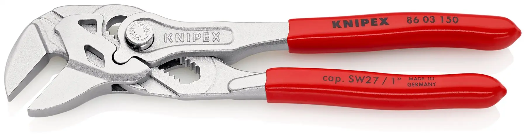KNIPEX Pliers Wrench Adjustable Grips Push Button 100-400 mm Choose Size - Image 51