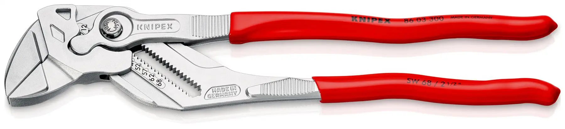 KNIPEX Pliers Wrench Adjustable Grips Push Button 100-400 mm Choose Size - Image 70