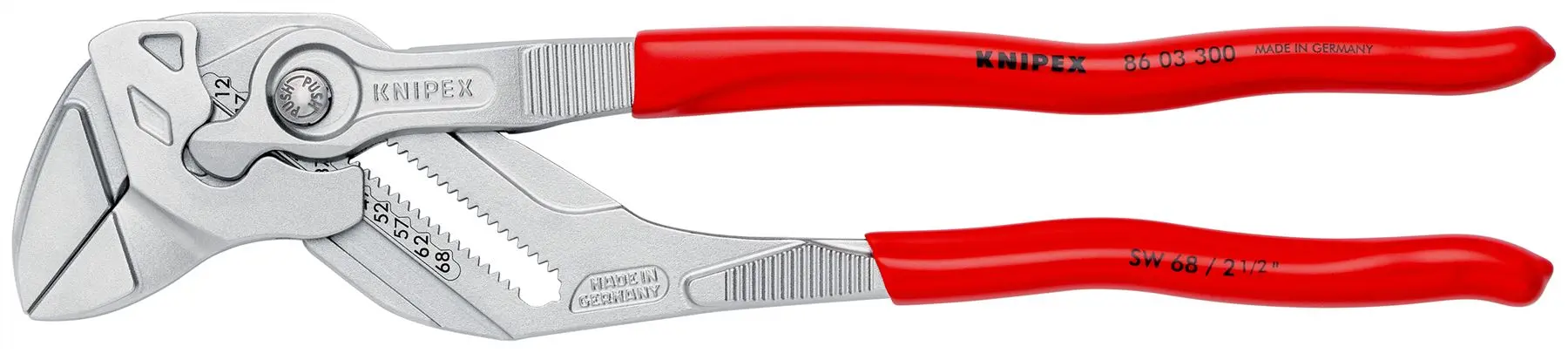 KNIPEX Pliers Wrench Adjustable Grips Push Button 100-400 mm Choose Size - Image 72