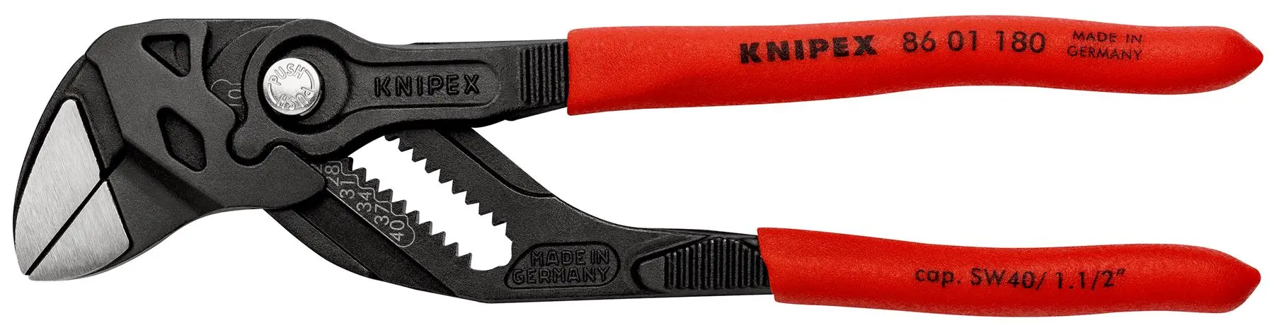 KNIPEX Pliers Wrench Adjustable Grips Push Button 100-400 mm Choose Size - Image 83
