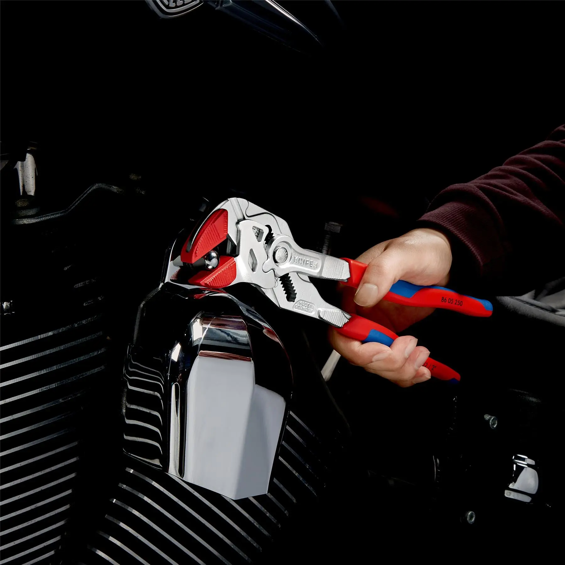 KNIPEX Pliers Wrench Adjustable Grips Push Button 100-400 mm Choose Size - Image 99