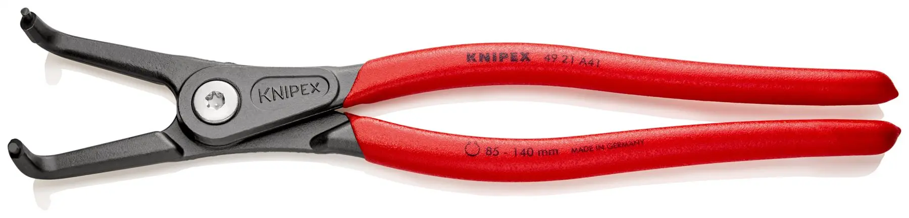 KNIPEX Precision Circlip Pliers for External Circlips on Shafts 305mm 3.2mm Diameter Tips 49 21 A41 - Image 2