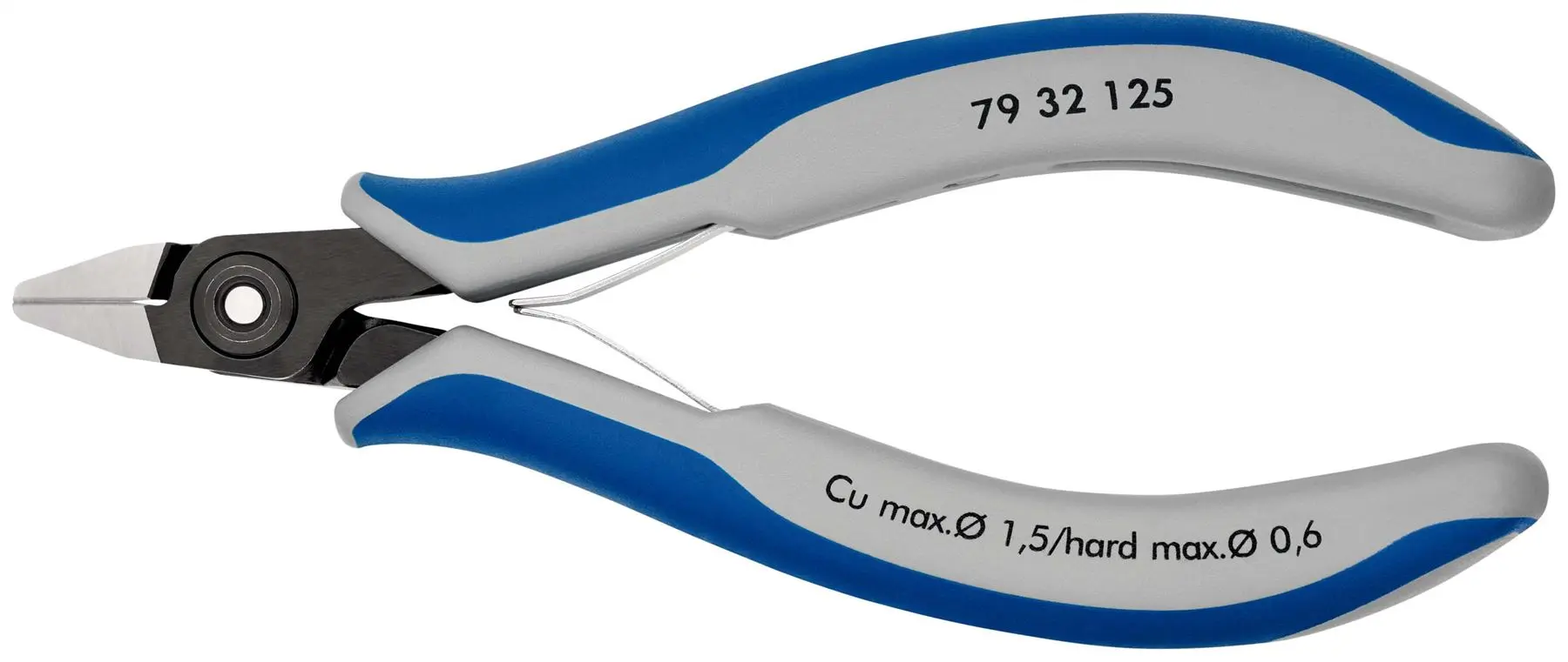 KNIPEX Precision Electronics Diagonal Side Cutting Pliers 125mm Multi Component Grips 79 32 125