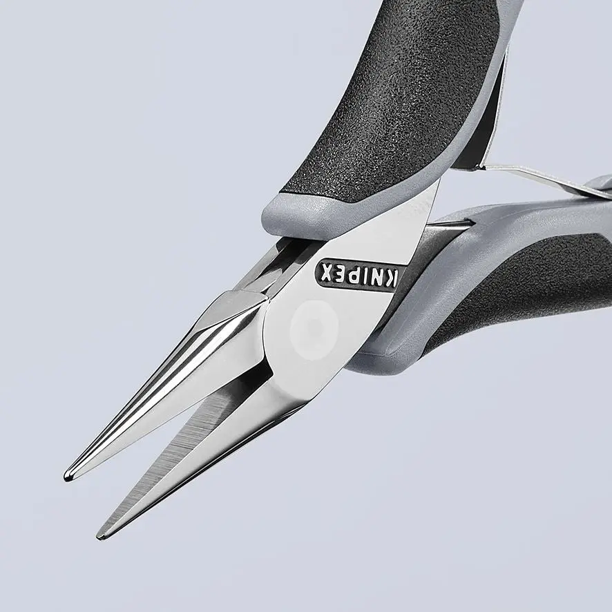 KNIPEX Precision Electronics Gripping Pliers ESD 115mm Black/Grey Multi Component Grips 35 22 115 ESD - Image 7