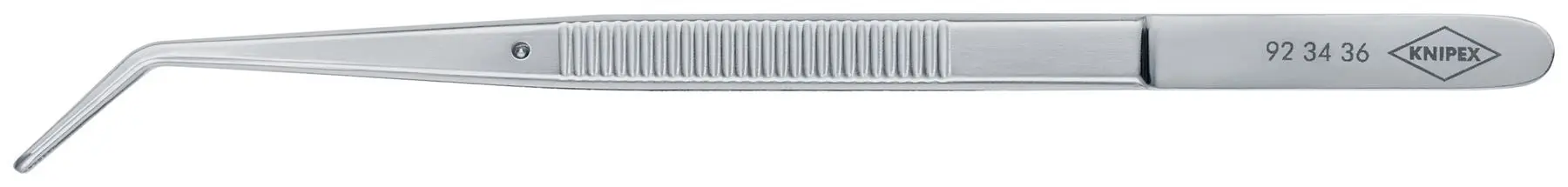 KNIPEX Precision Tweezers for Fine Mechanics 152mm 25° Pointed Tip Stainless 92 34 36 - Image 2