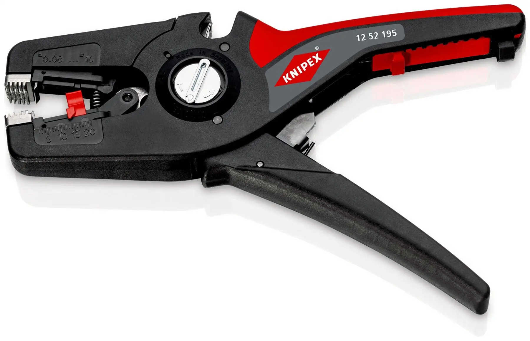 Knipex PreciStrip 16 Automatic Insulation Stripper 195mm Wire Stripping Pliers 12 52 195 - Image 6