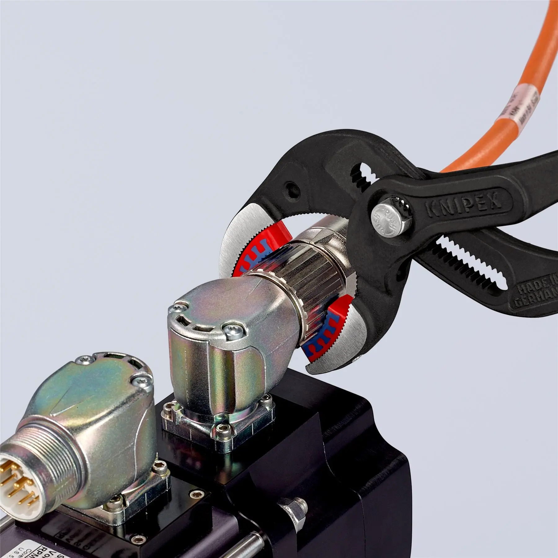 Knipex Siphon and Connector Water Pump Pliers 250mm with Plastic Jaws 81 11 250 - Image 4