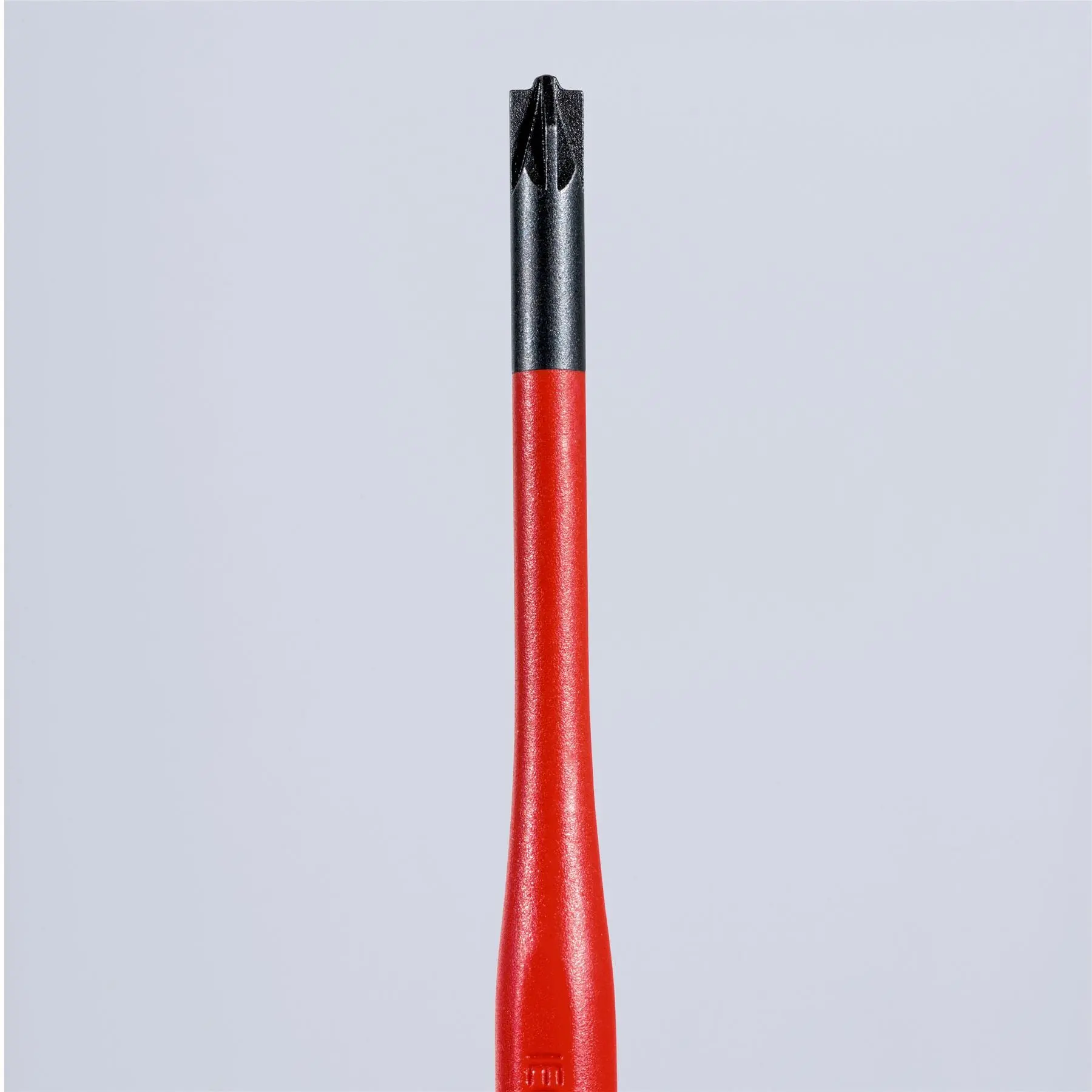 KNIPEX Slim Screwdriver for Pozi Slotted Screws PZ/S1 x 80mm VDE Insulated Multi Component Grips 187mm 98 25 01 SLS - Image 2