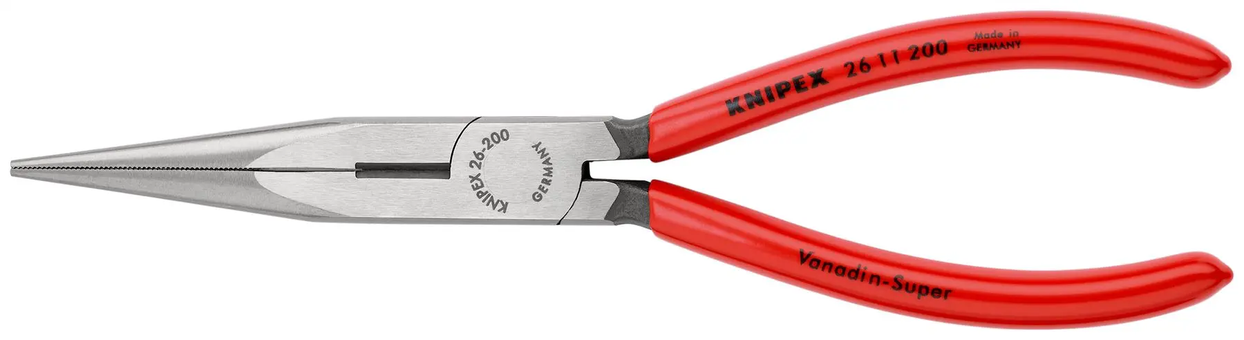 Knipex Snipe Nose Side Cutting Pliers 200mm 26 11 200 - Image 2