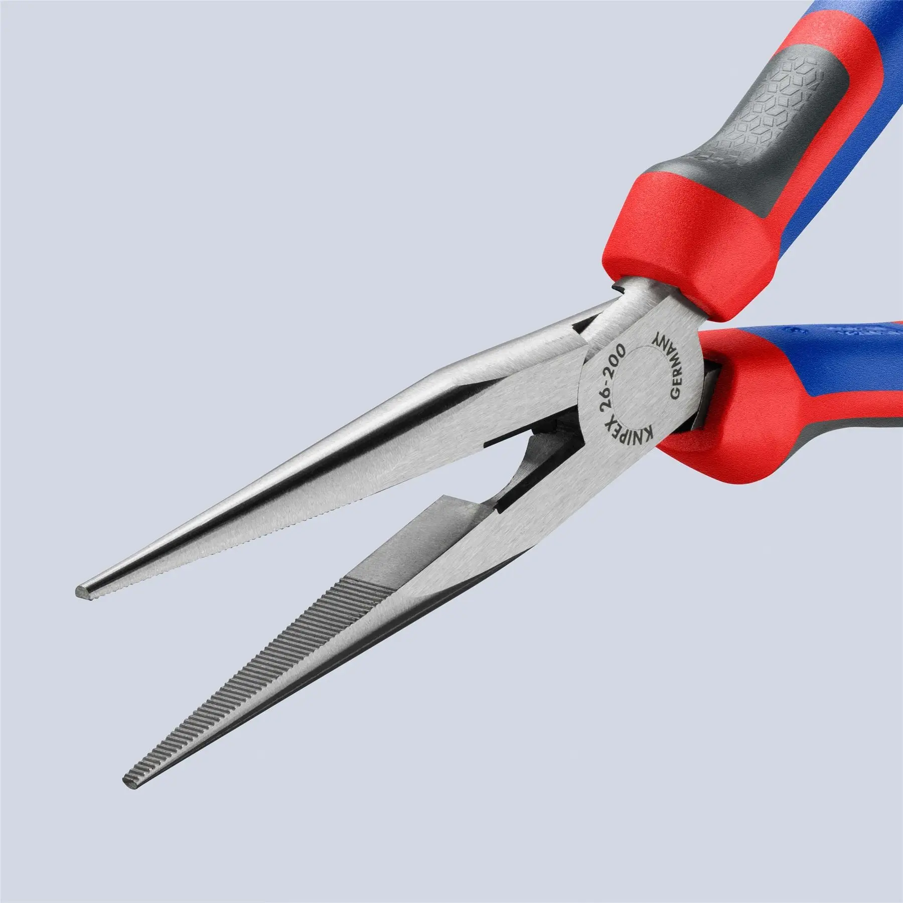 KNIPEX Snipe Nose Side Cutting Pliers 200mm with Comfort Handles Stork Beak 26 12 200 SB - Image 9