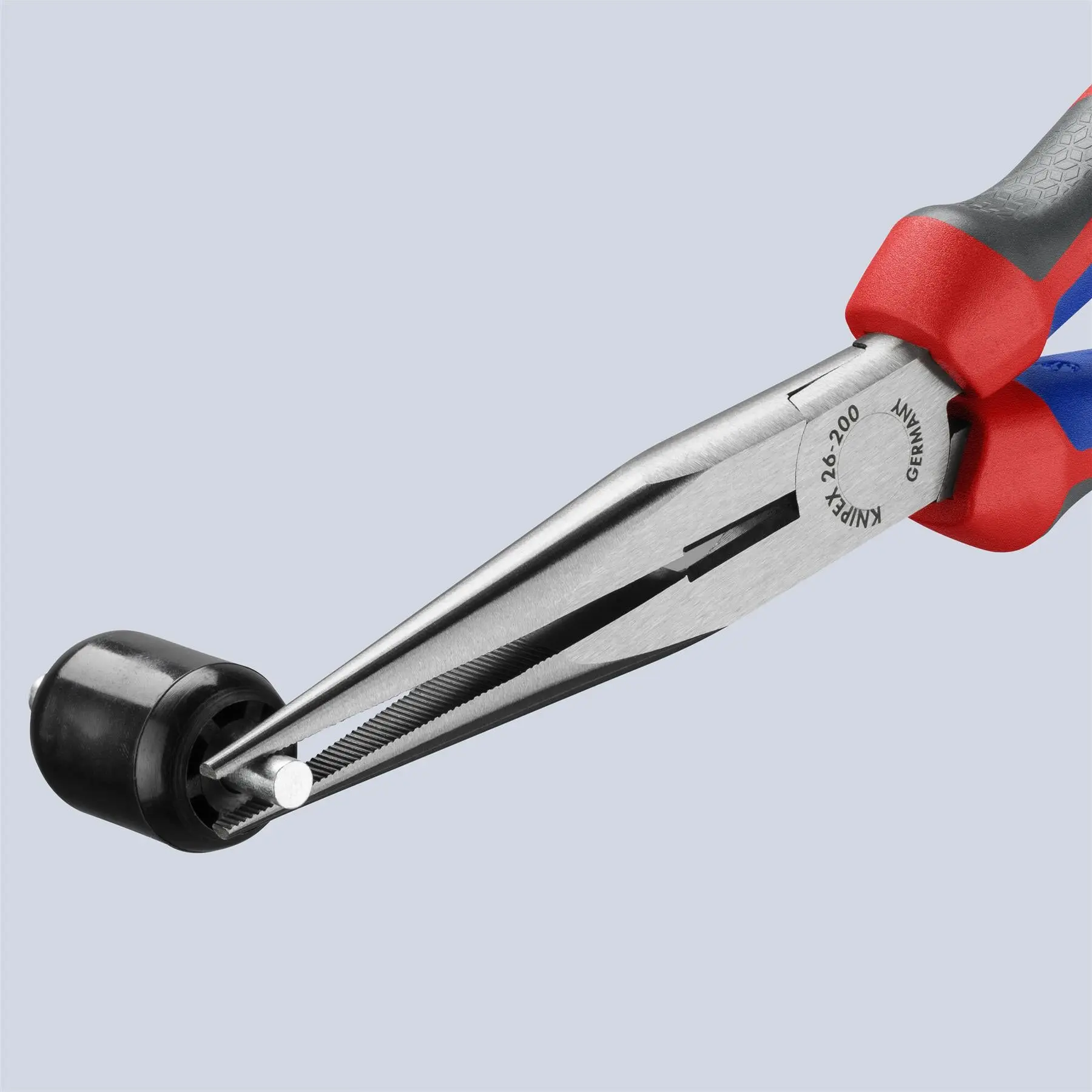 KNIPEX Snipe Nose Side Cutting Pliers Stork Beak Plier 200mm with Comfort Handles 26 12 200 - Image 7