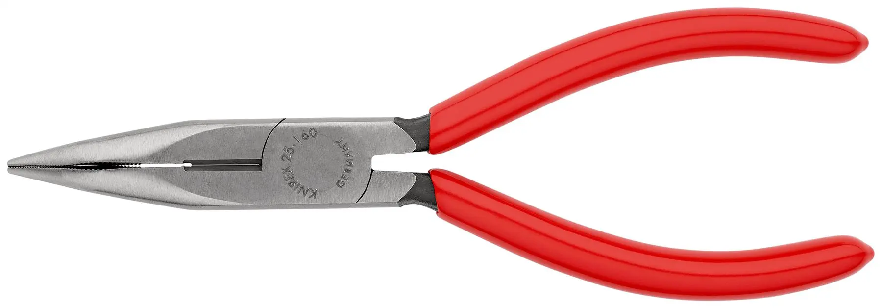 Knipex Snipe Nose Side Cutting Radio Pliers 40 Degrees Angled Jaws 160mm 25 21 160 - Image 3