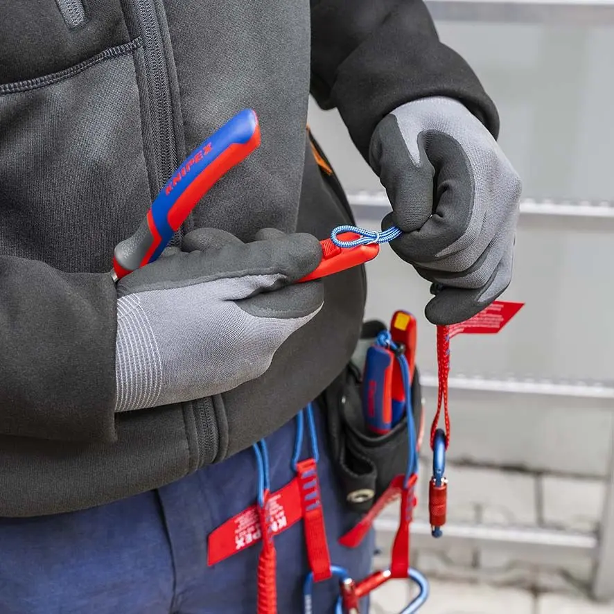 KNIPEX Tethered Tool Clips 10 Pack KNIPEXtend for KNIPEX Comfort Handles 00 62 10 TR - Image 3