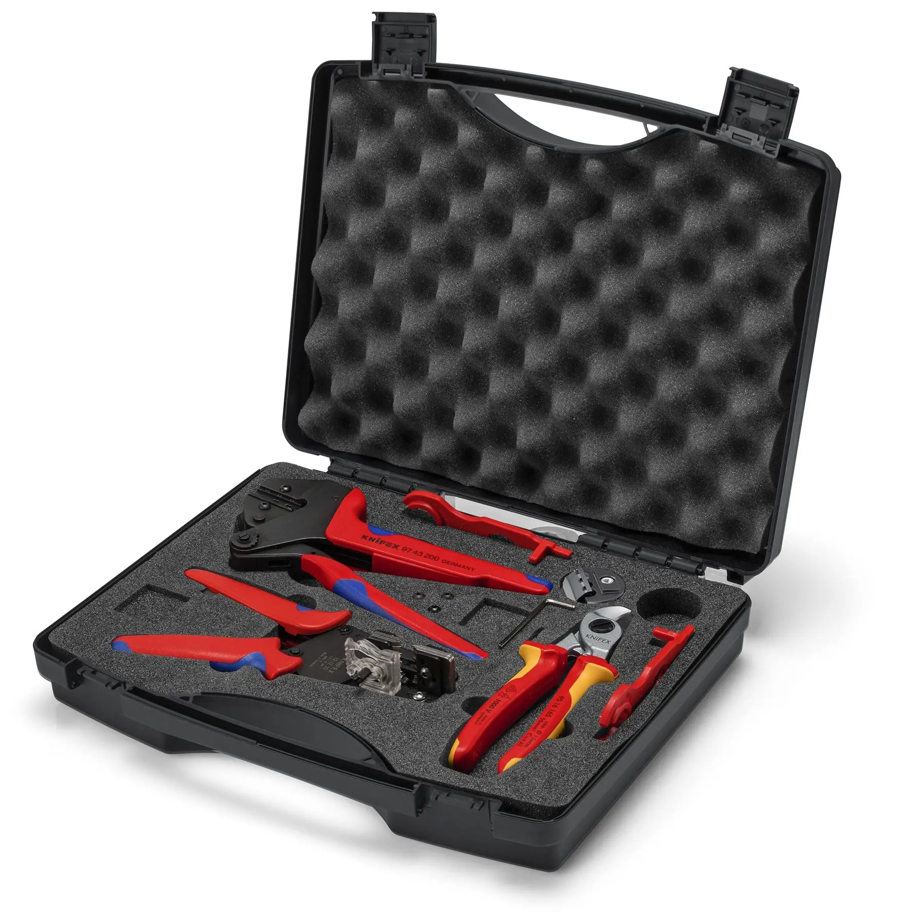 Knipex Tool Case for Photovoltaics for Solar Cable Connectors MC4 Multi Contact 97 91 04 V01 - Image 2