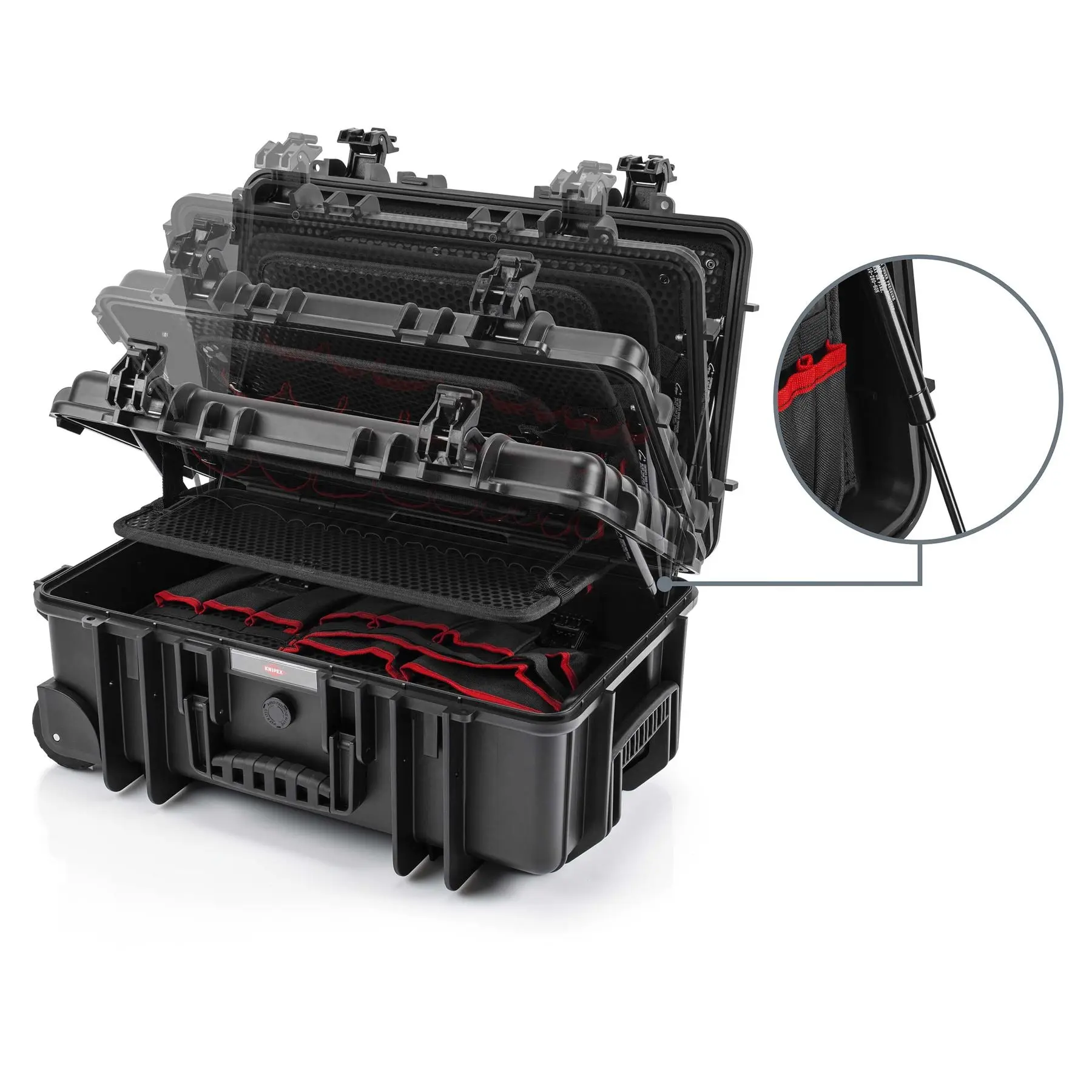 Knipex Tool Case Robust26 Electric Fit to Fly Storage Box 22 Piece Kit 00 21 33 E - Image 5