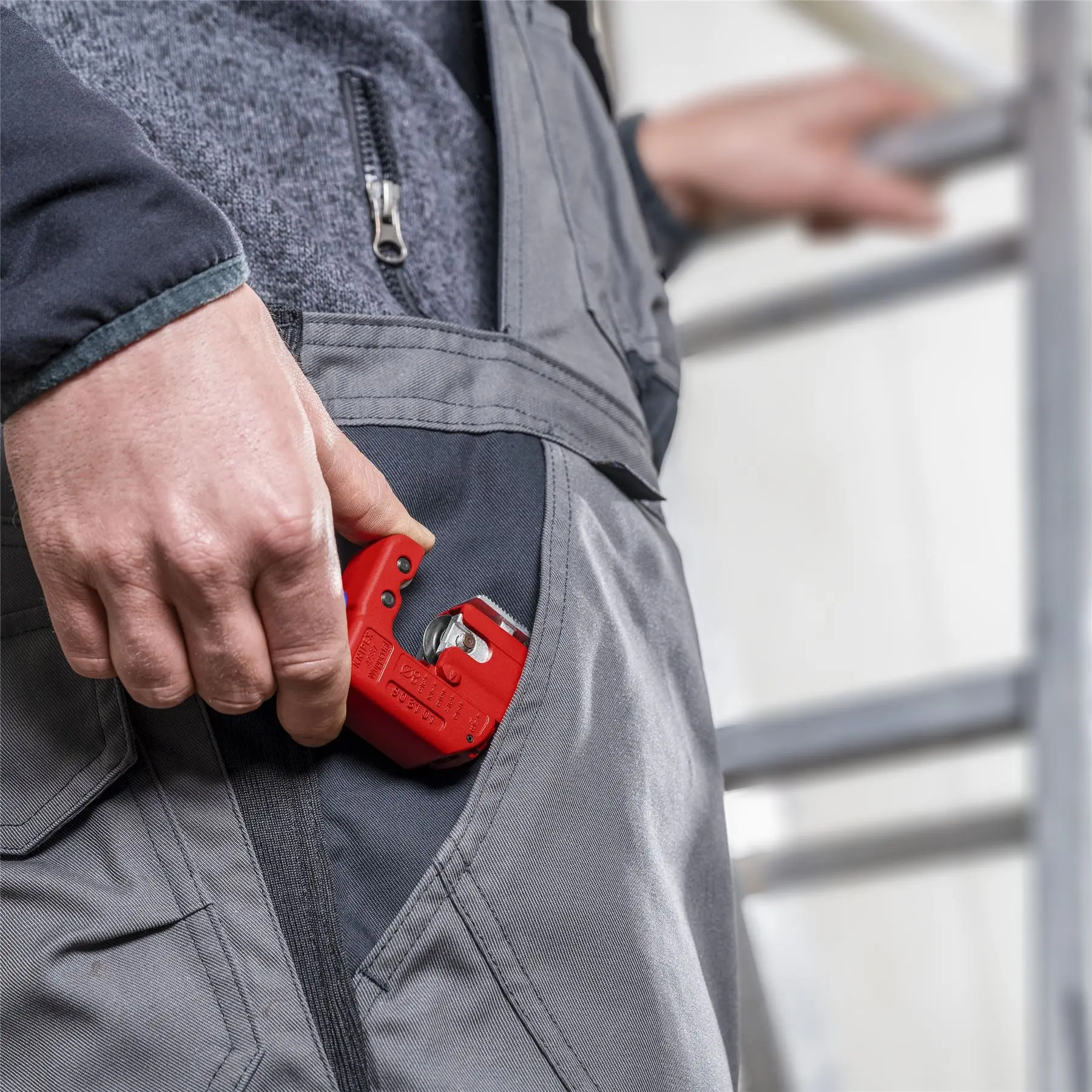 KNIPEX Tubix S Pipe Cutter 3-30mm Capacity QuickLock Mechanism 90 31 01 - Image 14