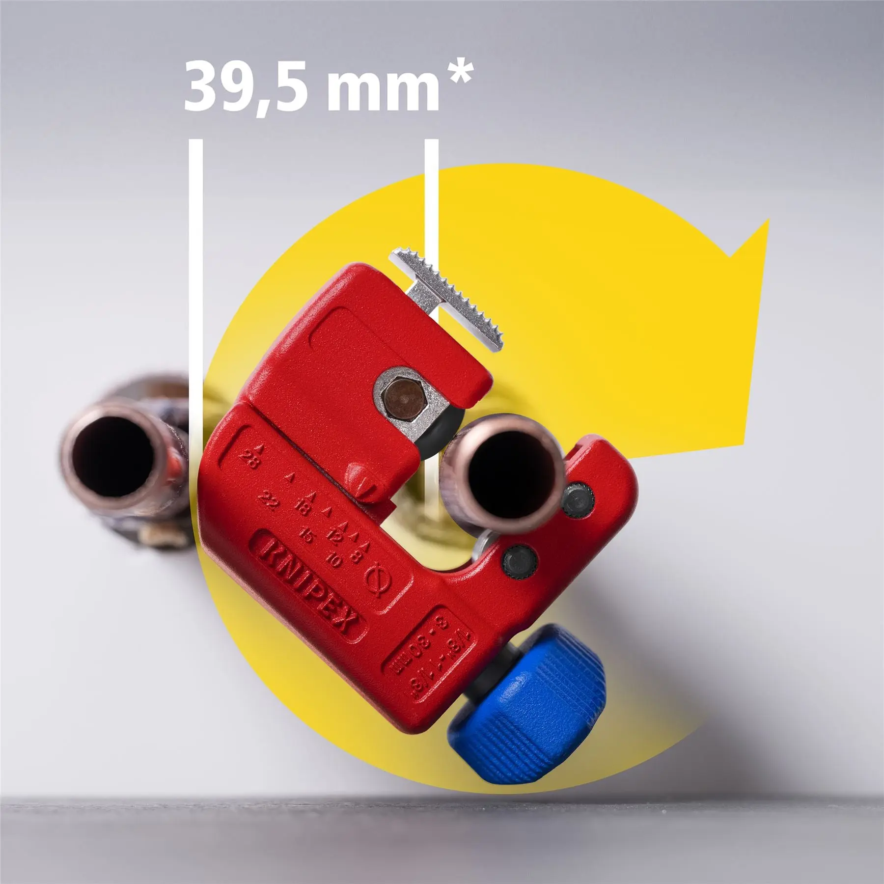 KNIPEX Tubix S Pipe Cutter 3-30mm Capacity QuickLock Mechanism 90 31 01 - Image 5