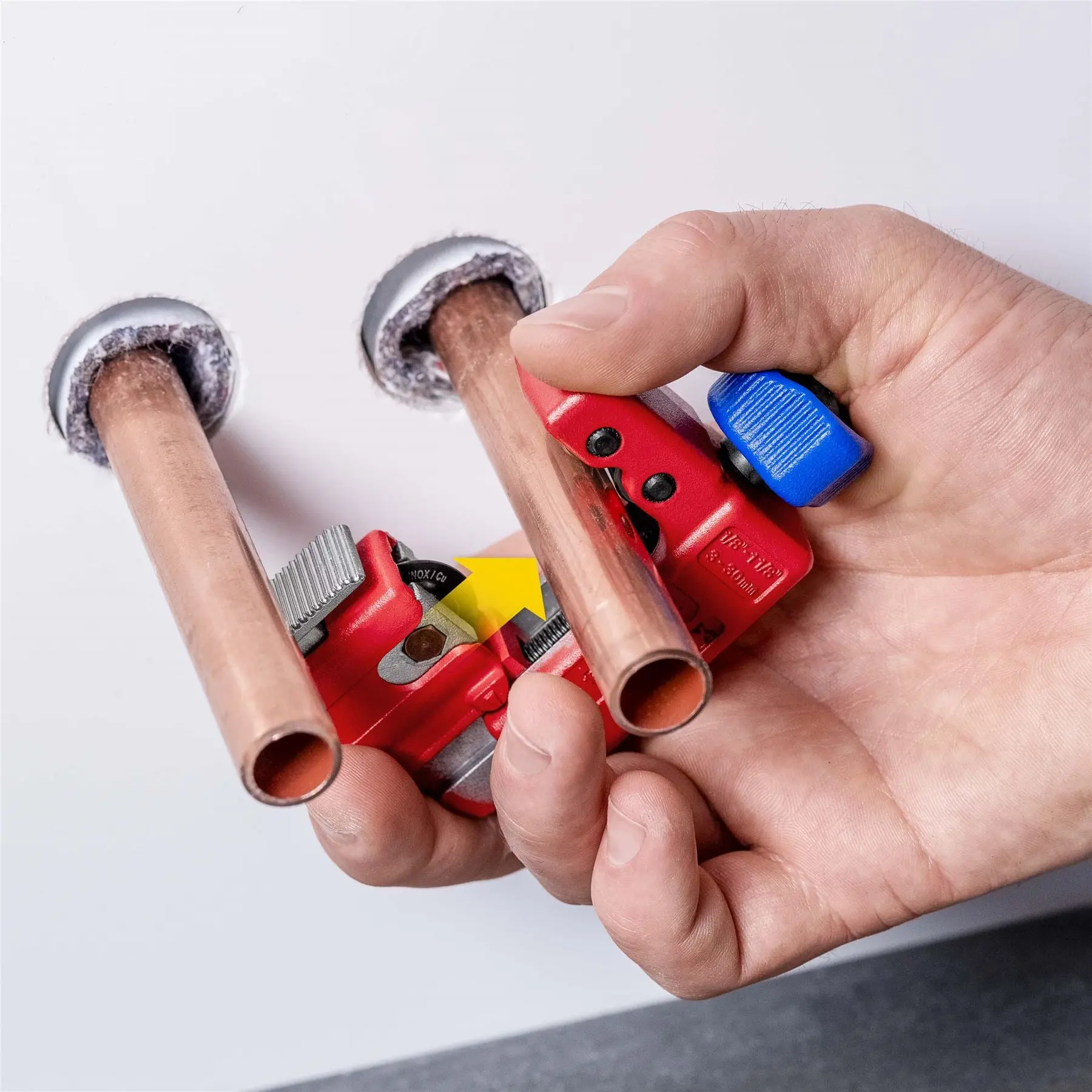 KNIPEX Tubix S Pipe Cutter 3-30mm Capacity QuickLock Mechanism 90 31 01 - Image 6
