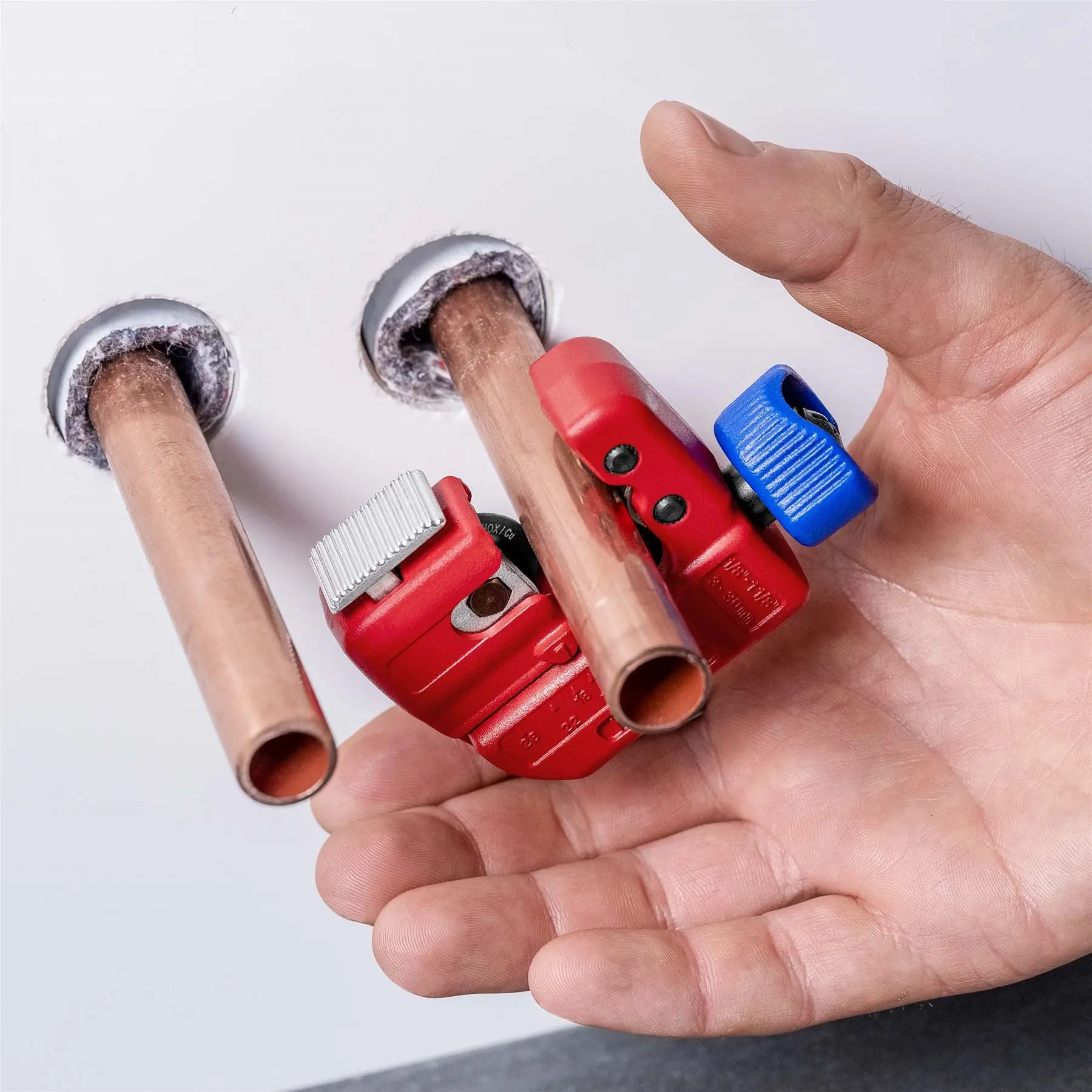 KNIPEX Tubix S Pipe Cutter 3-30mm Capacity QuickLock Mechanism 90 31 01 - Image 7