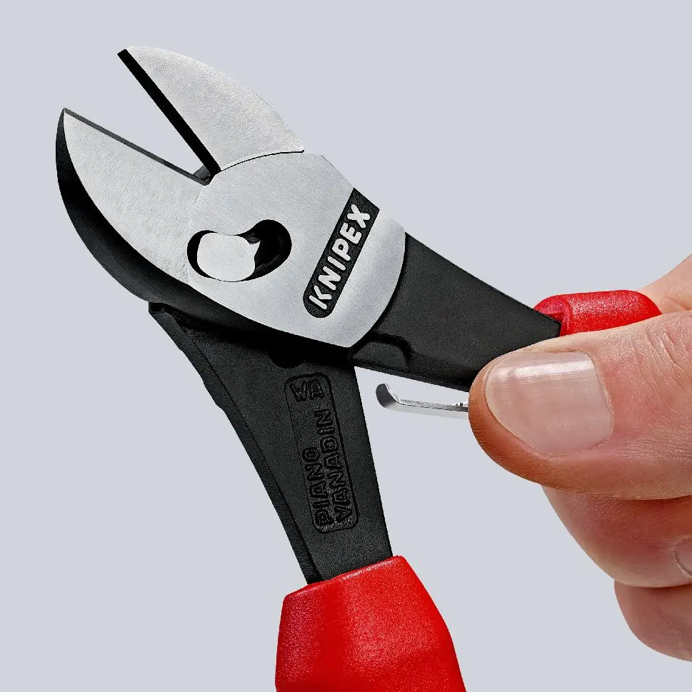 Knipex TwinForce High Performance Diagonal Cutters Cutting Pliers 180mm Opening Spring 73 72 180 F - Image 6