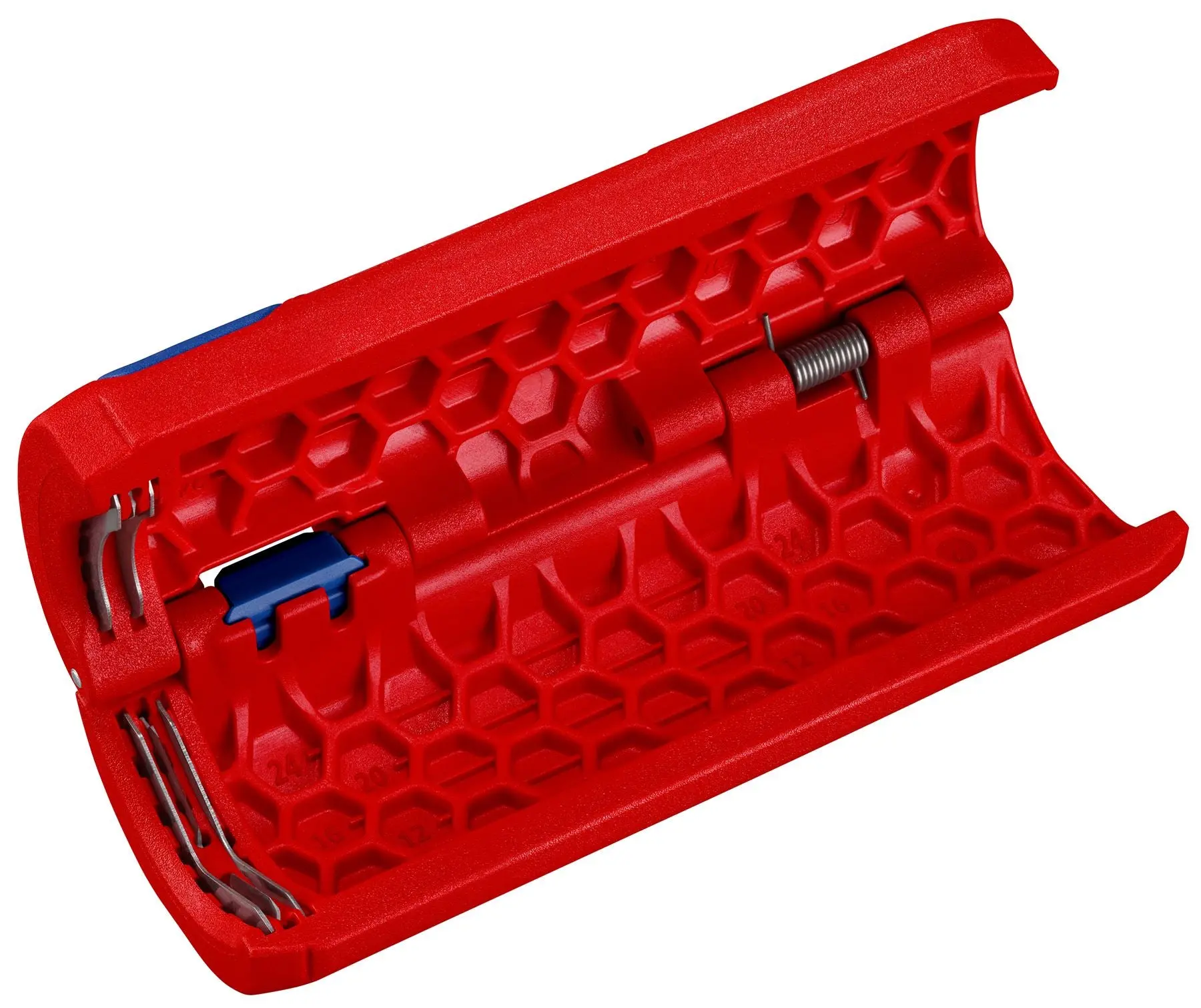 KNIPEX TwistCut Corrugated Pipe Cutter 13-32mm Diameter Capacity 100mm 90 22 01 SB - Image 2