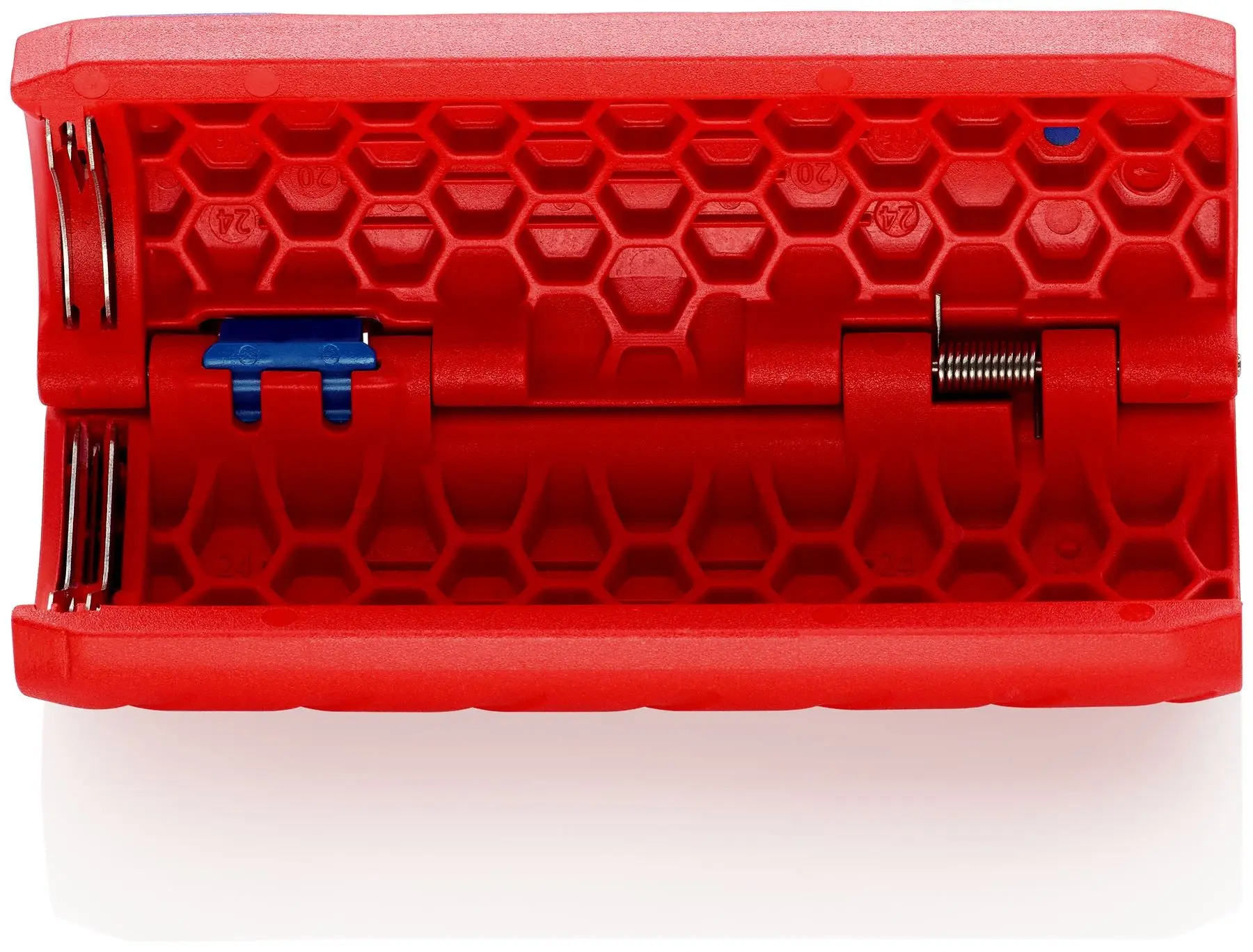 KNIPEX TwistCut Corrugated Pipe Cutter 13-32mm Diameter Capacity 100mm 90 22 01 SB - Image 4