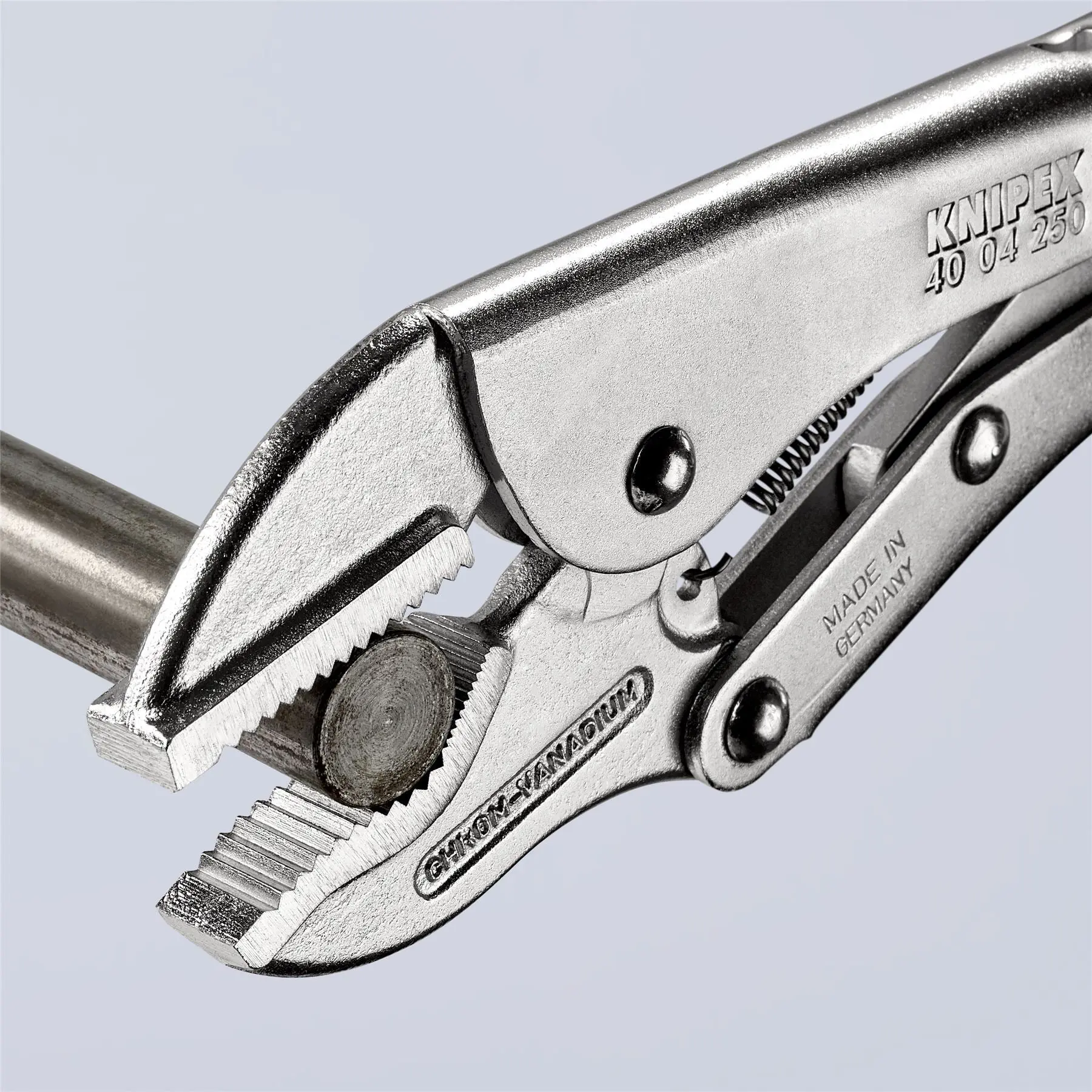 KNIPEX Universal Grip Locking Pliers Mole Grips 250mm Galvanised 40 04 250 - Image 3