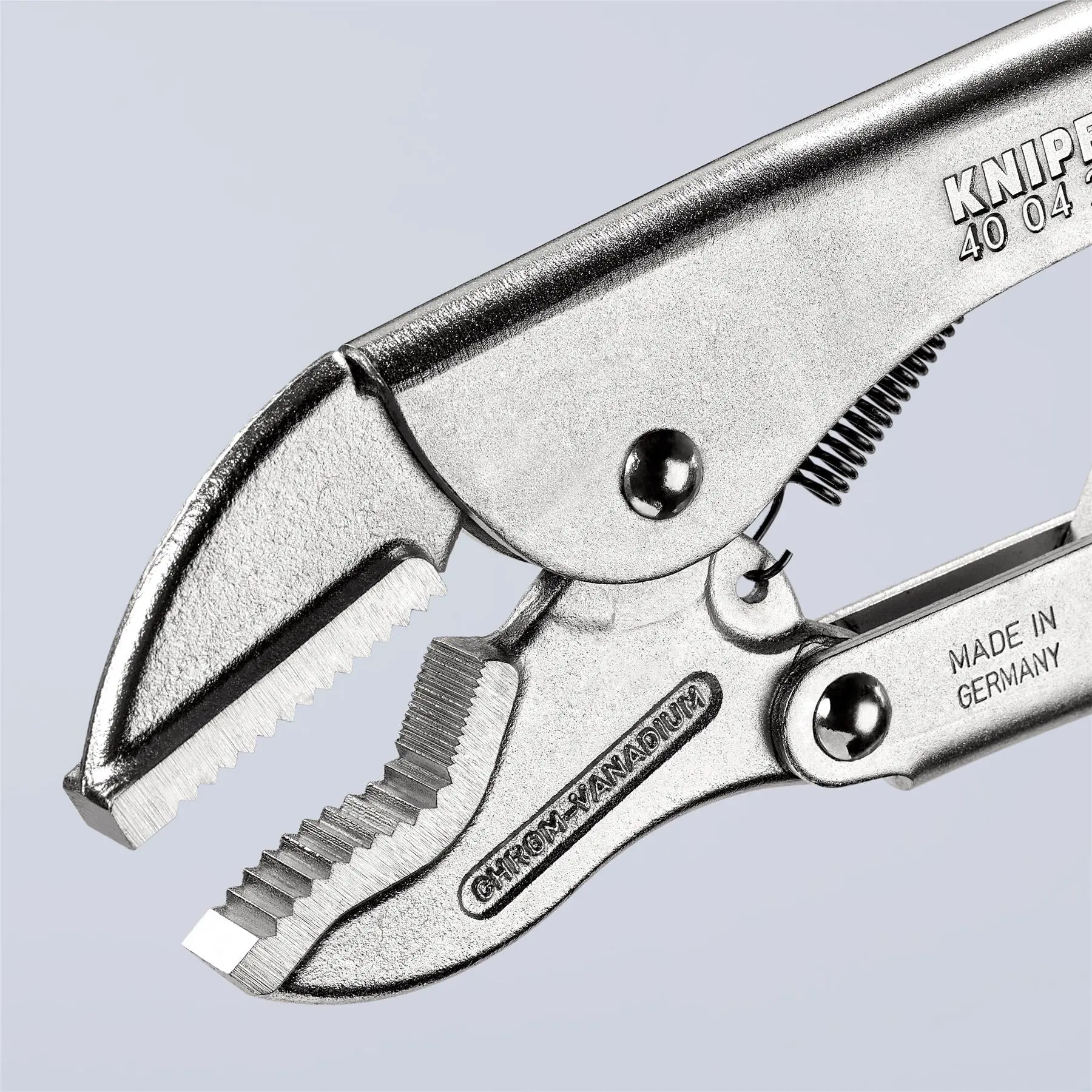 KNIPEX Universal Grip Locking Pliers Mole Grips 250mm Galvanised 40 04 250 - Image 4