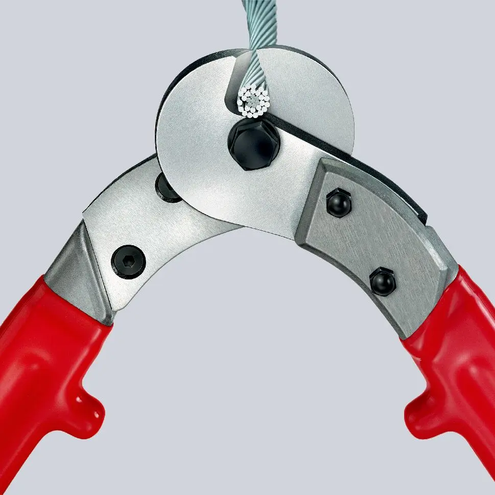 Knipex Wire Rope and ACSR Cable Cutter 600mm 95 71 600 - Image 4