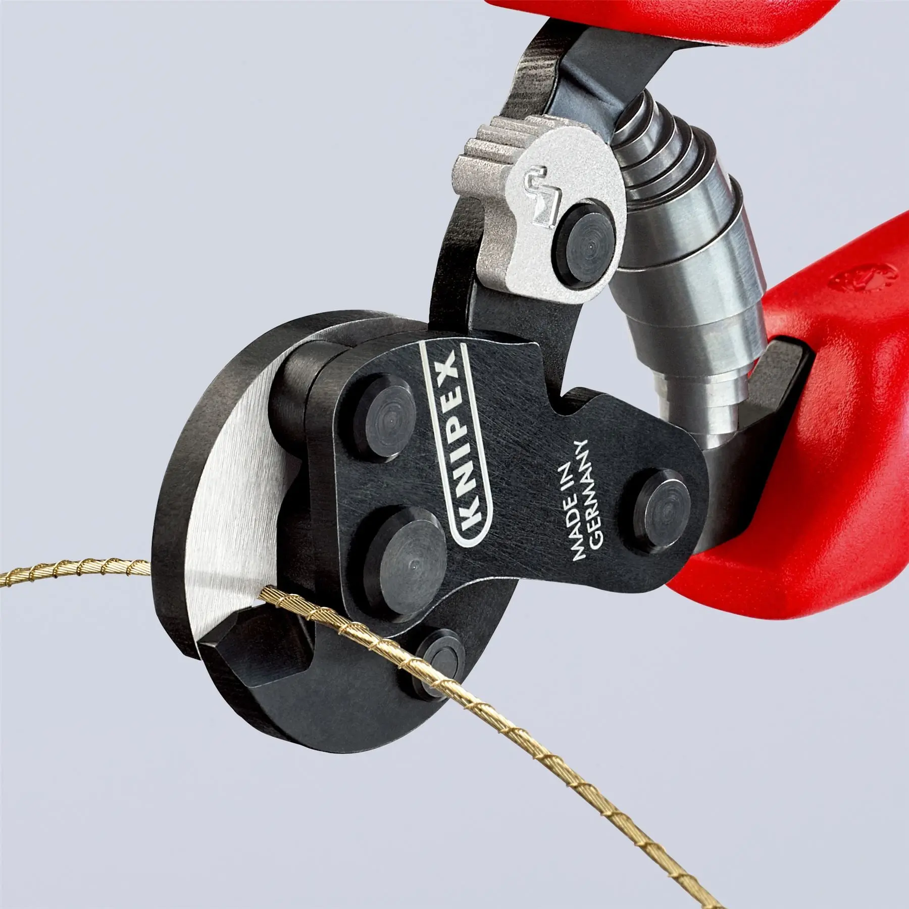 KNIPEX Wire Rope Cutter for Tyre Cord 160mm Multi Component Grips 95 62 160 TC - Image 3