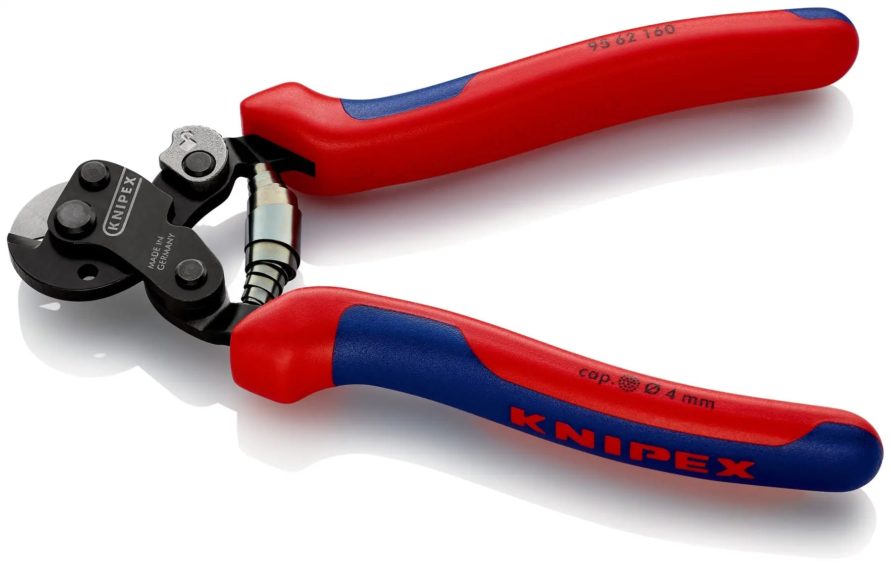 Knipex Wire Rope Cutter Multi Component Grips up to 6mm Cutting Capacity 160mm 95 62 160 - Image 3