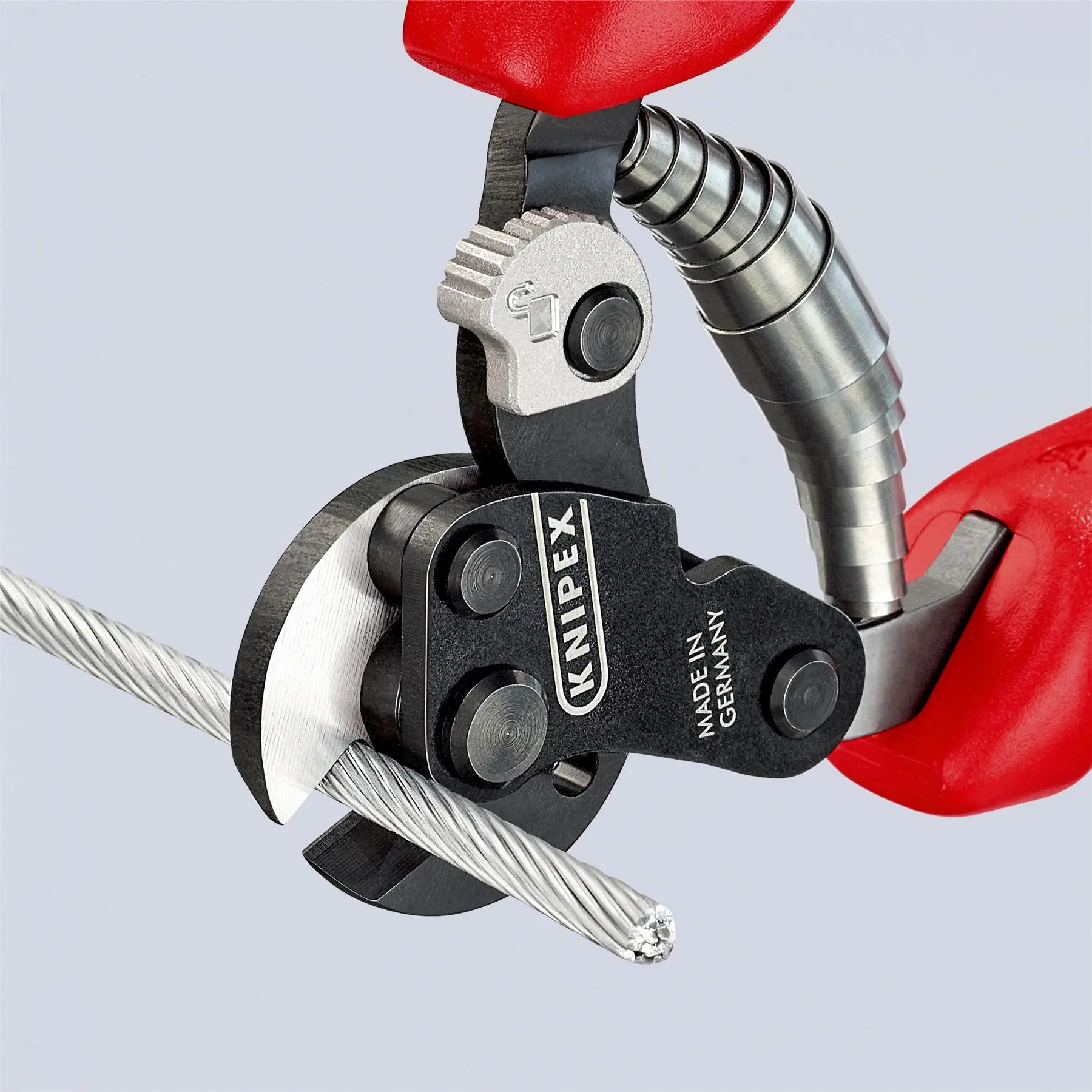Knipex Wire Rope Cutter Multi Component Grips up to 6mm Cutting Capacity 160mm 95 62 160 - Image 5