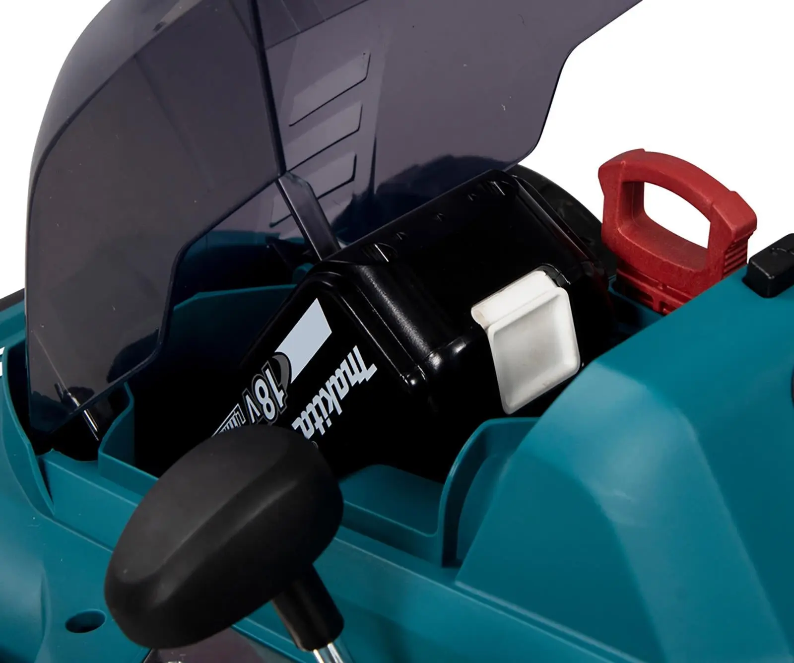 Makita 33cm Lawn Mower Kit 18V LXT Li-ion Cordless Garden Grass Outdoor 5Ah Battery and Charger DLM330RT - Image 2