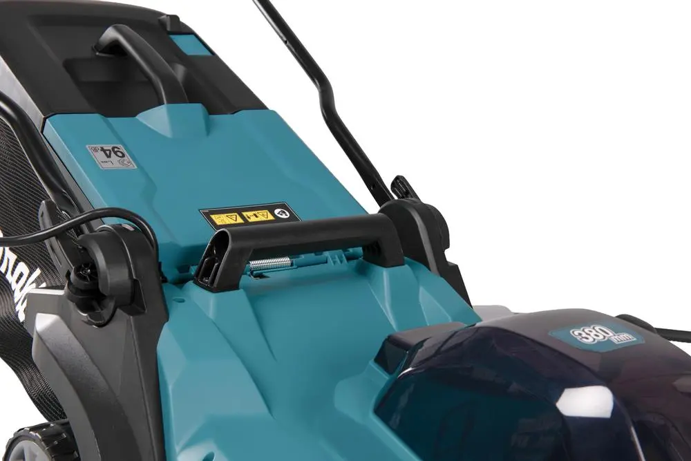 Makita 38cm Lawn Mower Kit 40V Max XGT Li-ion Cordless Garden Grass Outdoor 4Ah Battery and Charger LM003GM103 - Image 9