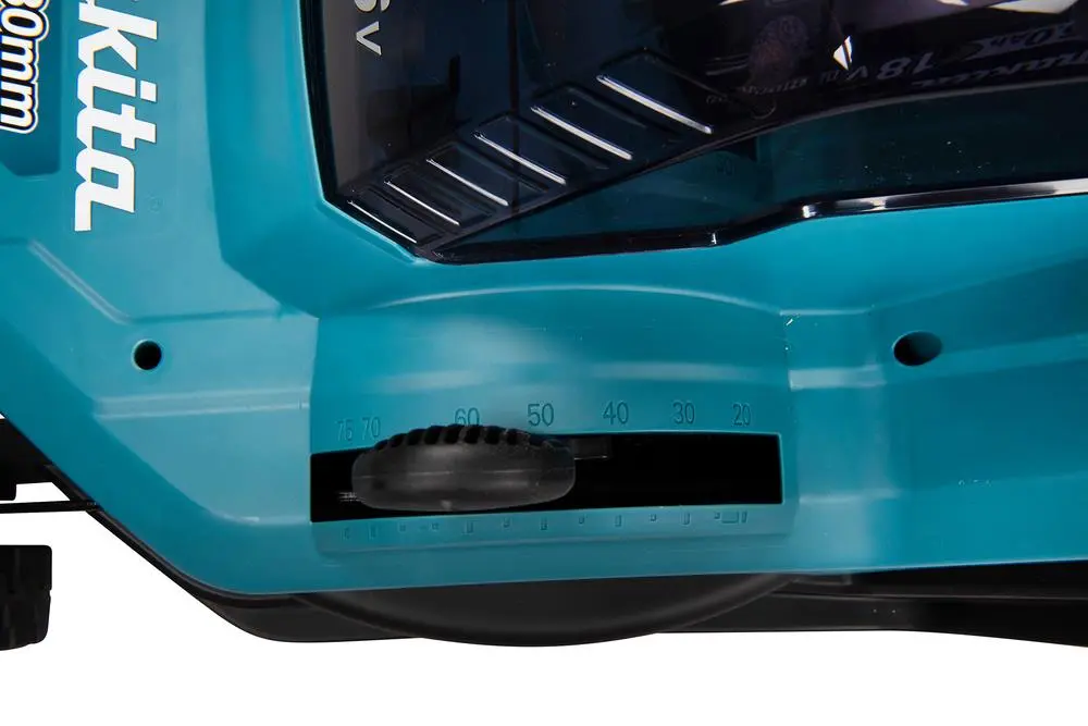 Makita 38cm Lawn Mower Kit Twin 18V LXT Li-ion Cordless Garden Grass Outdoor 2 x 5Ah Battery and Dual Charger DLM382CT2 - Image 7